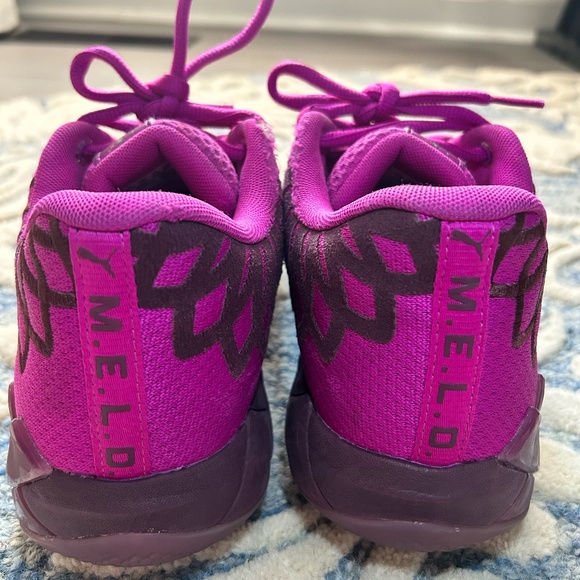 MB.01 Disco Lo Basketball Shoes Size 8.5 Deep Orchid / Pickled Beet - Mens - Picture 6 of 13